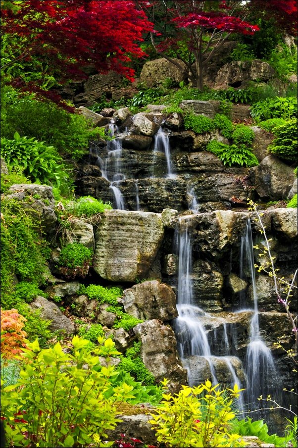 Galeria Plakatu, Plakat, Kaskadowy wodospad, 20x30 cm