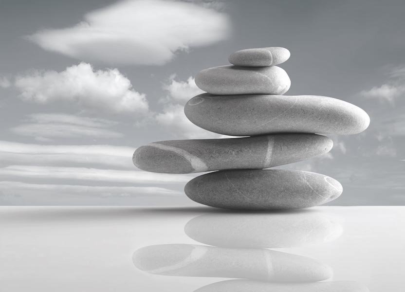 Galeria Plakatu, Plakat, Kamienna kompozycja B&W- 61x91,5 cm