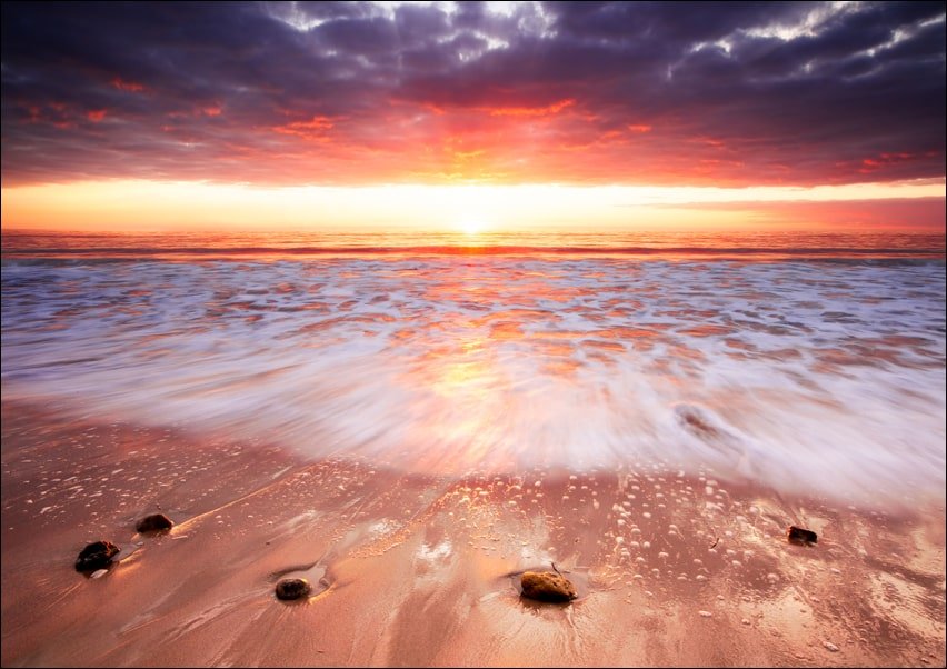 Galeria Plakatu, Plakat, Zachód słońca, Australia, 100x70 cm