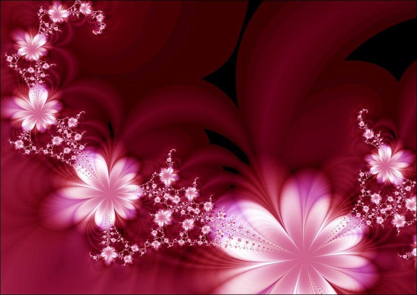 Galeria Plakatu, Plakat, Garland of flowers, 30x20 cm