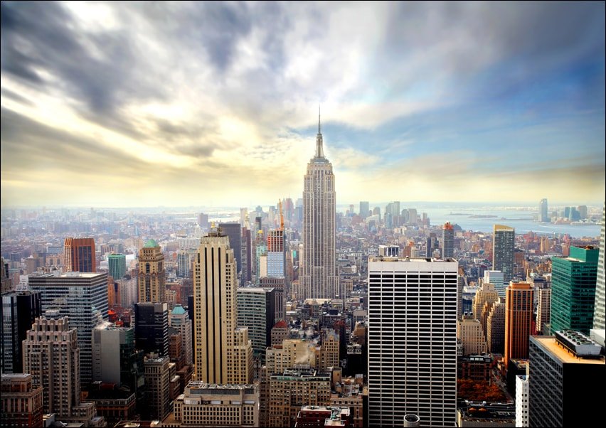 Galeria Plakatu, Plakat, Manhattan, New York, 42x29,7 cm