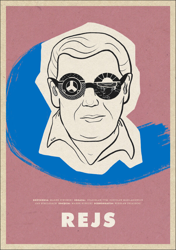 Galeria Plakatu, Plakat, Rejs, 21x29,7 cm