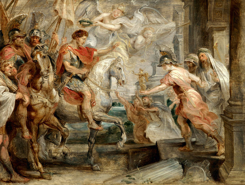 Galeria Plakatu, Plakat, Triumphant Entry of Constantine into Rome, Rubens, 100x70 cm
