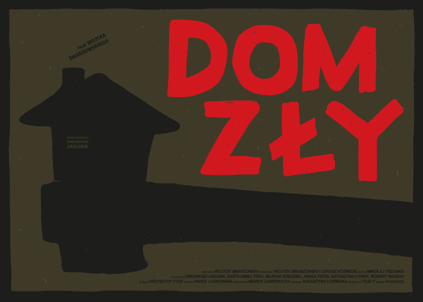Galeria Plakatu, Plakat, Dom Zły, 70x50 cm