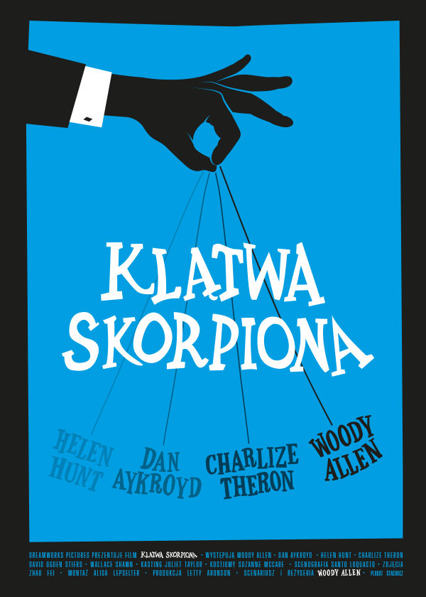 Galeria Plakatu, Plakat, Woody Allen Klątwa Skorpiona, 60x80 cm