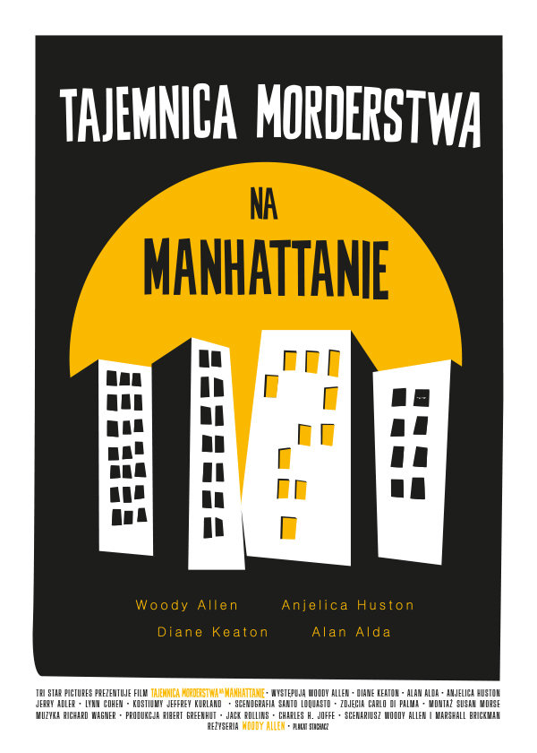 Galeria Plakatu, Plakat, Woody Allen Tajemnica morderstwa na Manhattanie, 40x60 cm