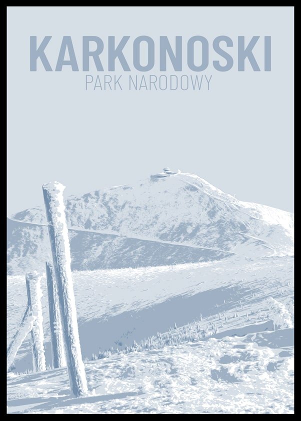 Galeria Plakatu, Parki Narodowe, Karkonosze, 40x50 cm