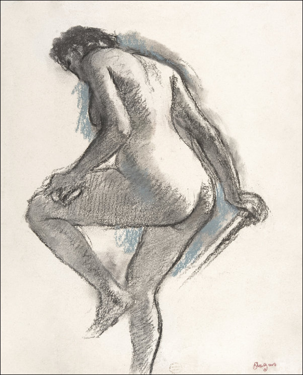 Galeria Plakatu, Naked woman, Edgar Degas, 61x91,5 cm