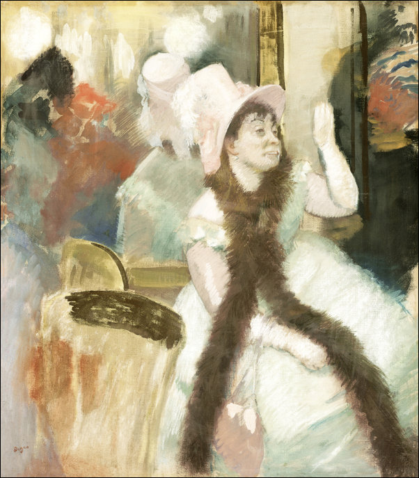 Galeria Plakatu, Plakat, Portrait after a Costume Ball, Edgar Degas, 61x91,5 cm