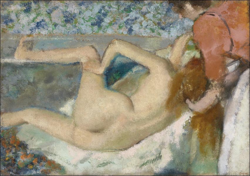 Galeria Plakatu, Naked woman, Edgar Degas, 29,7x21 cm