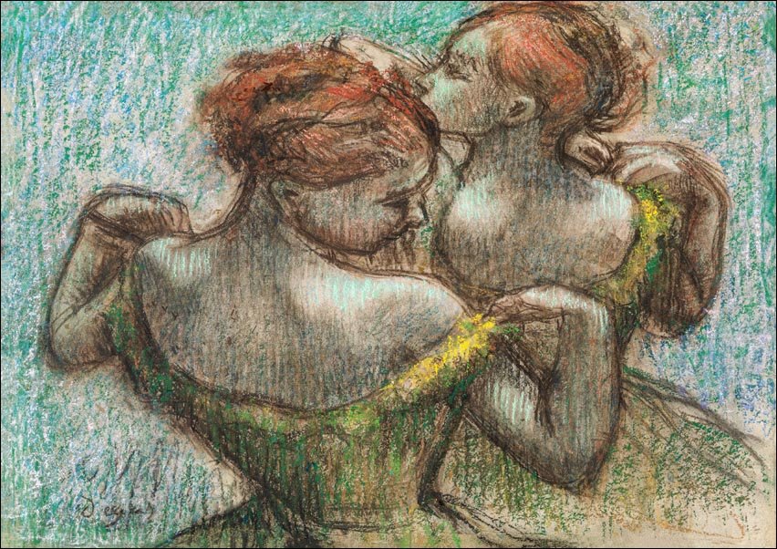 Galeria Plakatu, Plakat, Two Dancers, Edgar Degas, 50x70 cm