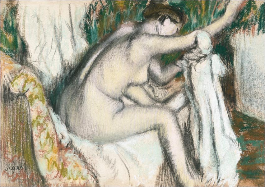 Galeria Plakatu, Nude lady, Edgar Degas, 100x70 cm