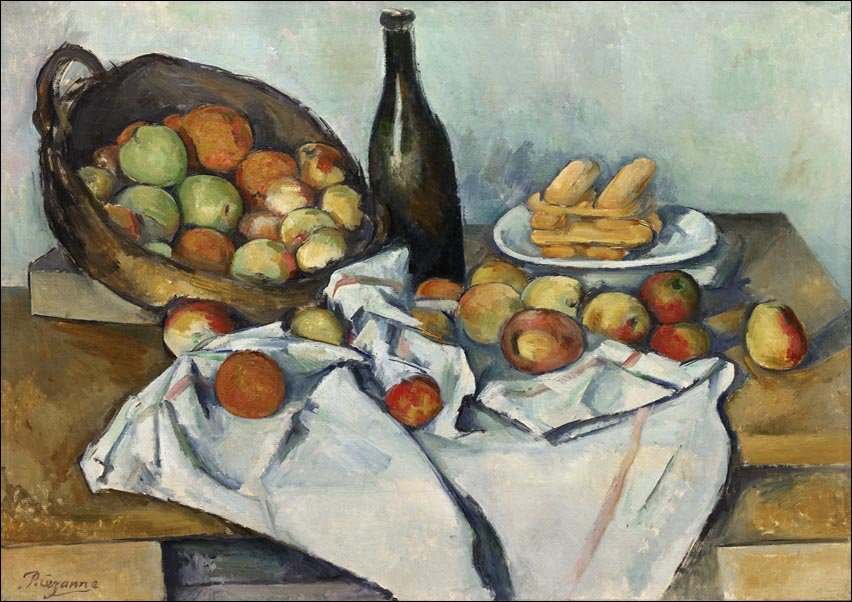 Galeria Plakatu, Plakat, The Basket of Apples, Paul Cézanne, 50x70 cm