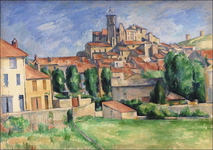 Galeria Plakatu, Plakat, Gardanne, Paul Cézanne, 70x50 cm