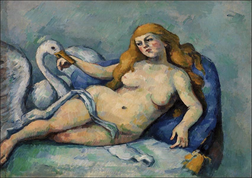 Galeria Plakatu, Plakat, Leda and the Swan, Paul Cézanne, 70x50 cm