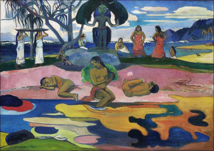 Galeria Plakatu, Plakat, Day of the God, Paul Gauguin, 30x20 cm