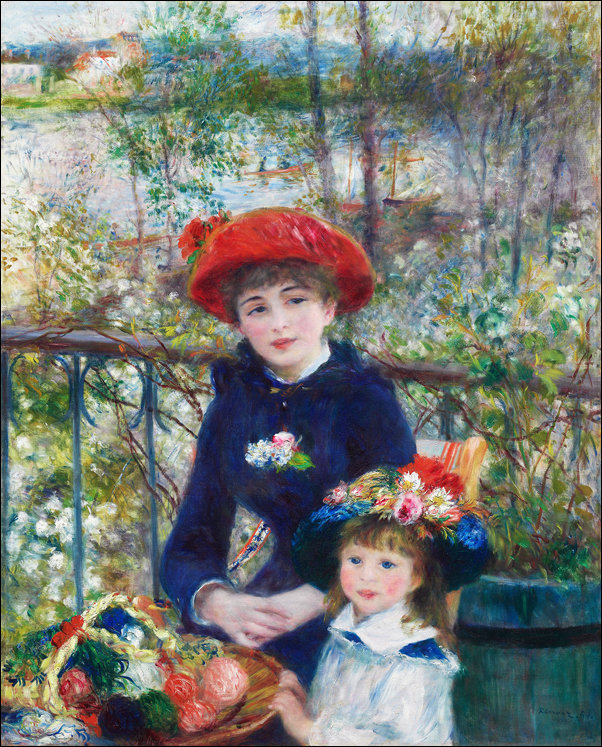 Galeria Plakatu, Plakat, Two Sisters, Pierre-Auguste Renoir, 59,4x84,1 cm