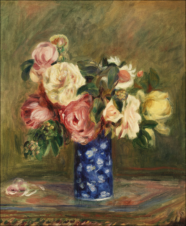 Galeria Plakatu, Plakat, Bouquet of Roses, Pierre-Auguste Renoir, 70x100 cm