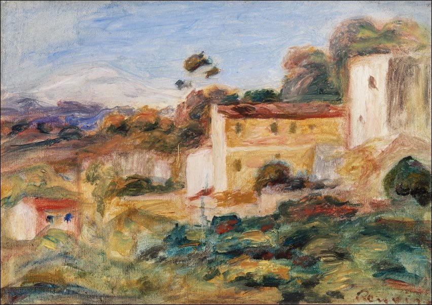 Galeria Plakatu, Plakat, Landscape , Pierre-Auguste Renoir, 30x20 cm