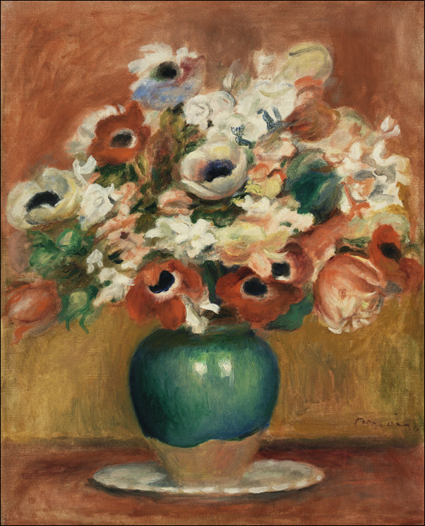 Galeria Plakatu, Plakat, Flowers, Pierre-Auguste Renoir, 29,7x42 cm