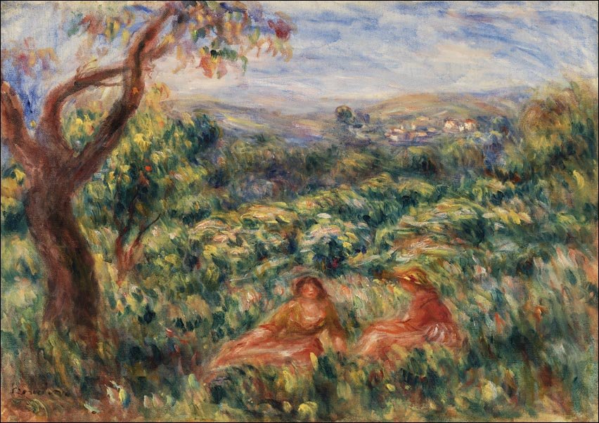 Galeria Plakatu, Plakat, Landscape, Pierre-Auguste Renoir, 70x50 cm