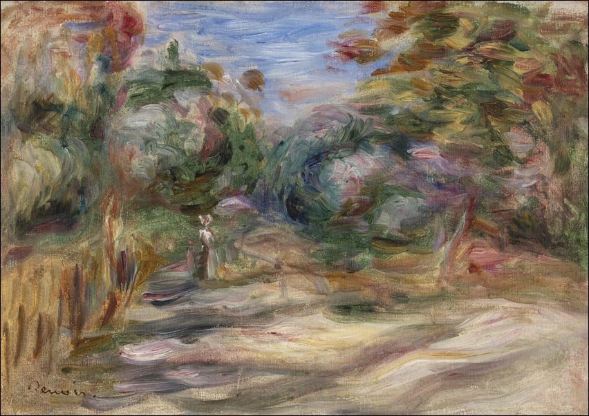 Galeria Plakatu, Plakat, Landscape, Pierre-Auguste Renoir, 40x30 cm