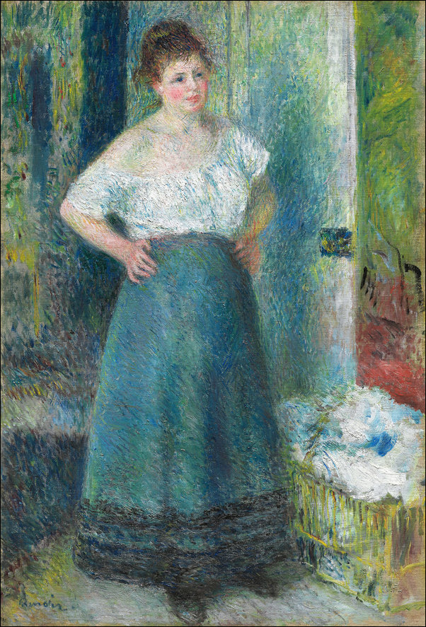 Galeria Plakatu, Plakat, The Laundress, Pierre-Auguste Renoir, 61x91,5 cm
