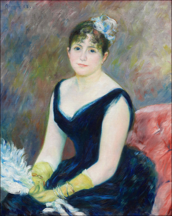 Galeria Plakatu, Plakat, Madame Léon Clapisson, Pierre-Auguste Renoir, 50x70 cm