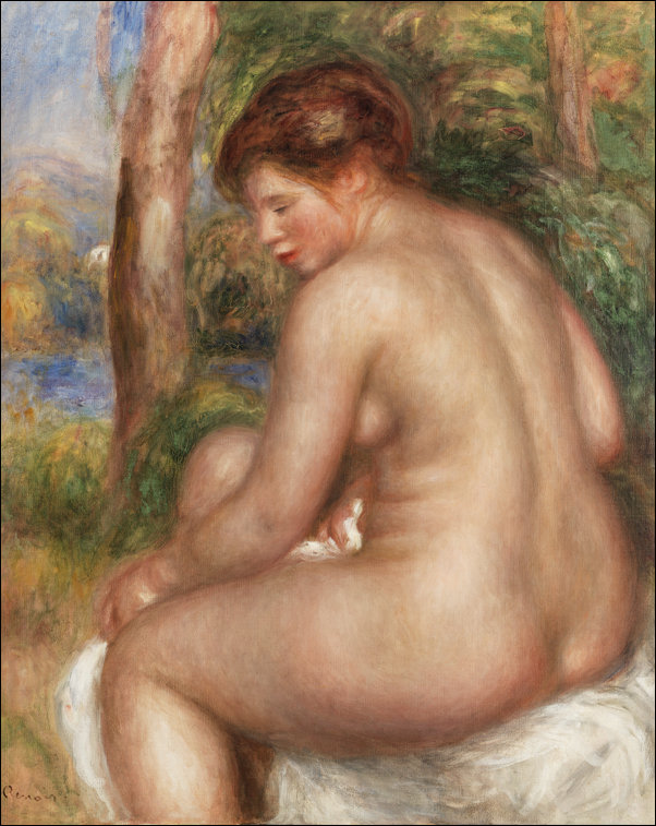 Galeria Plakatu, Plakat, Bather in Three-Quarter View, Pierre-Auguste Renoir, 40x60 cm