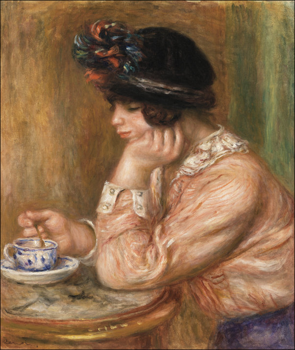Galeria Plakatu, Plakat, Cup of Chocolate, Pierre-Auguste Renoir, 40x50 cm