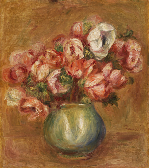 Galeria Plakatu, Plakat, Anemones, Pierre-Auguste Renoir, 50x70 cm