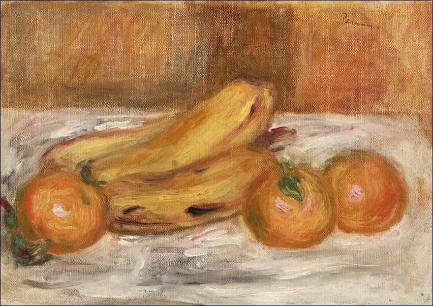 Galeria Plakatu, Plakat, Oranges and Bananas, Pierre-Auguste Renoir, 100x70 cm