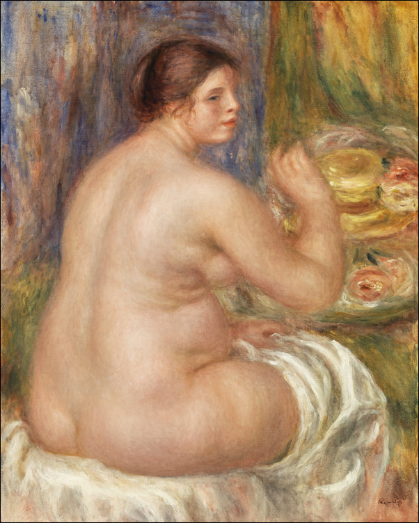 Galeria Plakatu, Plakat, Nude from the Back, Pierre-Auguste Renoir, 60x80 cm