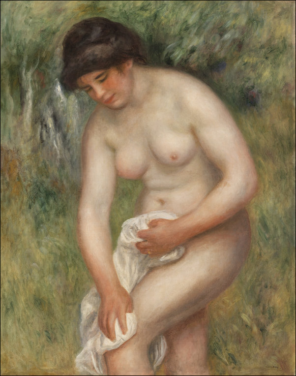 Galeria Plakatu, Plakat, Bather Drying Herself, Pierre-Auguste Renoir, 70x100 cm