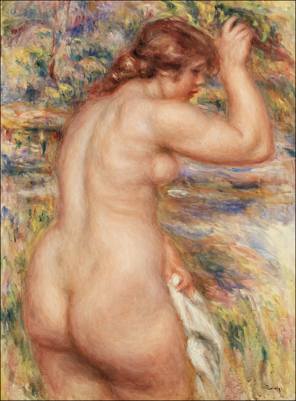 Galeria Plakatu, Plakat, Nude in a Landscape, Pierre-Auguste Renoir, 70x100 cm