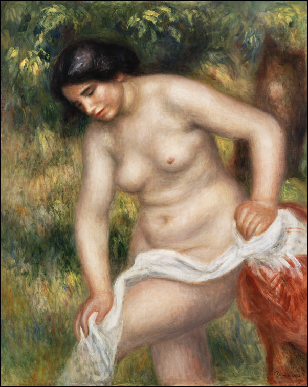Galeria Plakatu, Plakat, Bather Drying Herself, Pierre-Auguste Renoir, 70x100 cm