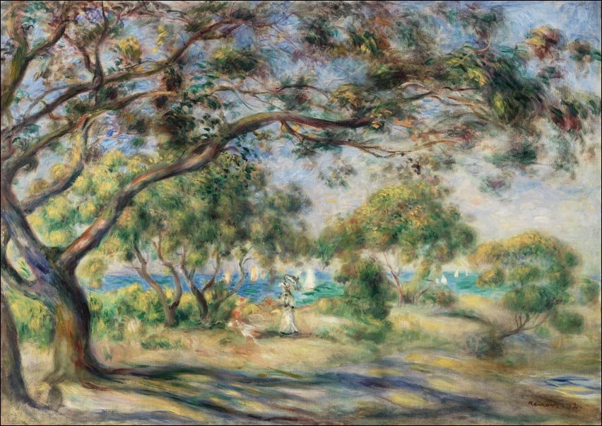 Galeria Plakatu, Plakat, Bois de la Chaise, Pierre-Auguste Renoir, 40x30 cm