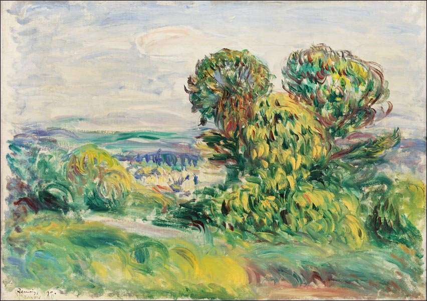 Galeria Plakatu, Plakat, Landscape, Pierre-Auguste Renoir, 100x70 cm