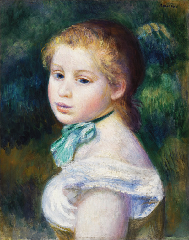 Galeria Plakatu, Plakat, Head of Young Girl , Pierre-Auguste Renoir, 50x70 cm