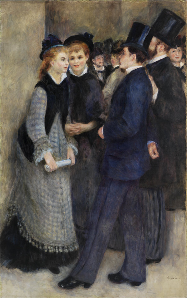 Galeria Plakatu, Plakat, Leaving the Conservatory, Pierre-Auguste Renoir, 50x70 cm