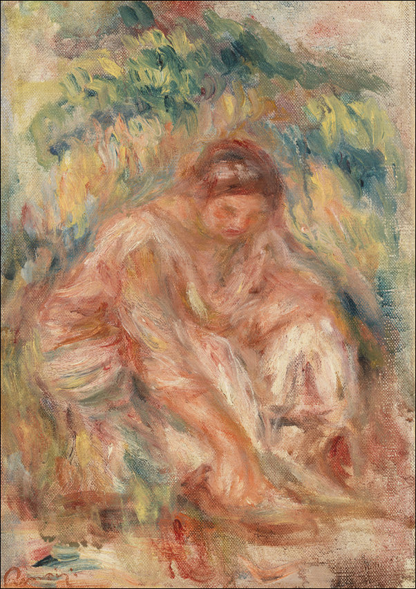 Galeria Plakatu, Plakat, Sketch of a Woman, Pierre-Auguste Renoir, 40x50 cm