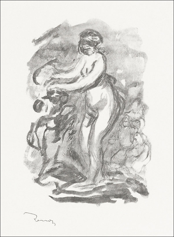 Galeria Plakatu, Plakat, Woman with Grapevine, Pierre-Auguste Renoir, 61x91,5 cm