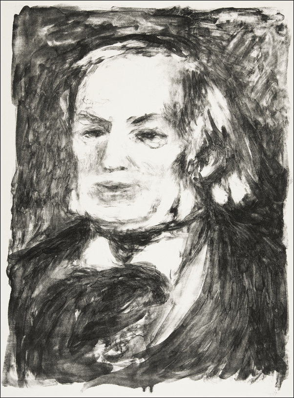 Galeria Plakatu, Plakat, Portrait of Richard Wagner, Pierre-Auguste Renoir, 50x70 cm