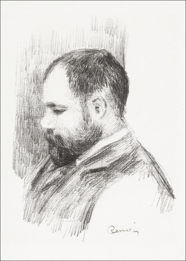 Galeria Plakatu, Plakat, Portrait of Ambroise Vollard, Pierre-Auguste Renoir, 61x91,5 cm