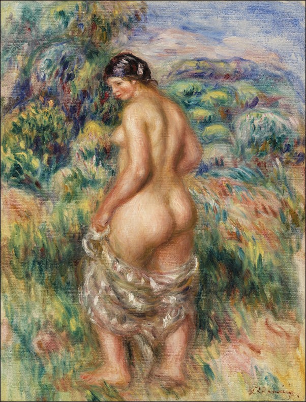 Galeria Plakatu, Plakat, Standing Bather, Pierre-Auguste Renoir, 50x70 cm