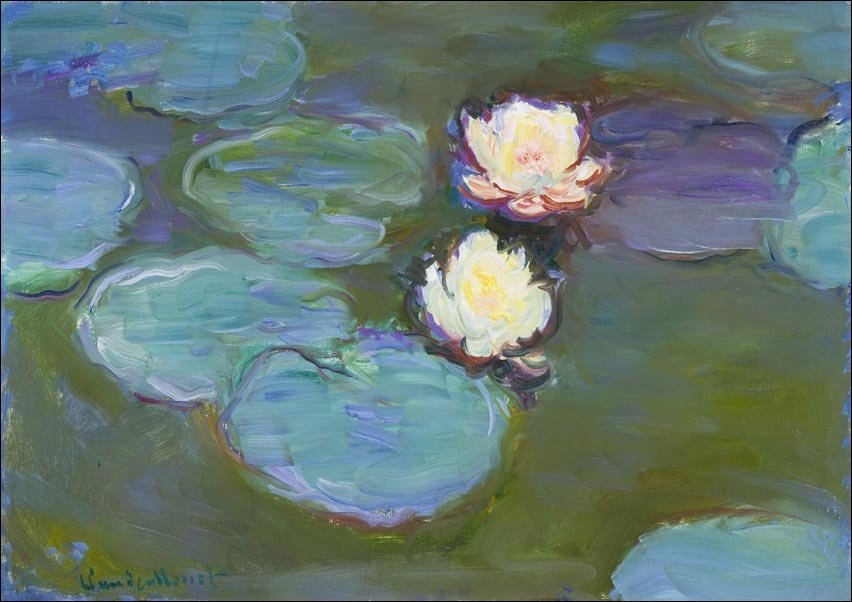Galeria Plakatu, Plakat, Nympheas, Claude Monet, 70x50 cm