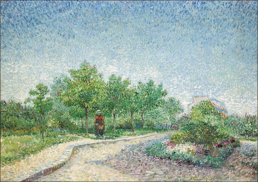 Galeria Plakatu, Plakat, Square Saint-Pierre, Vincent Van Gogh, 29,7x21 cm