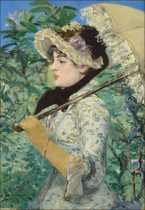 Galeria Plakatu, Plakat, Jeanne Spring, Edouard Manet, 70x100 cm