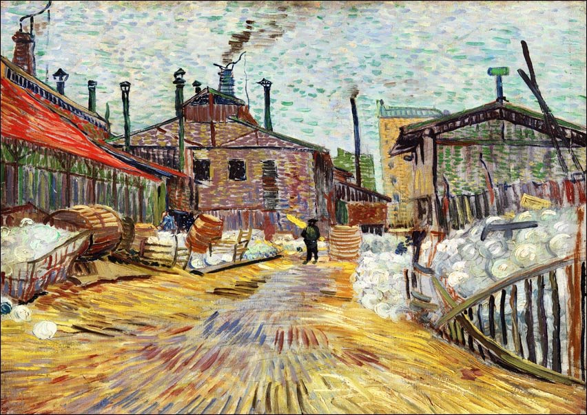 Galeria Plakatu, Plakat, The Factory, Vincent Van Gogh, 30x20 cm