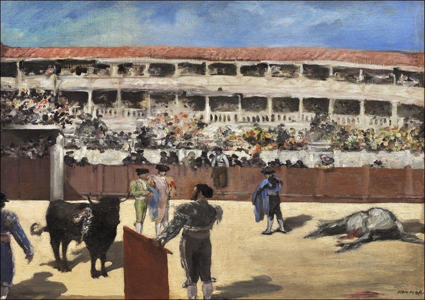Galeria Plakatu, Plakat, Bullfight, Edouard Manet, 70x50 cm